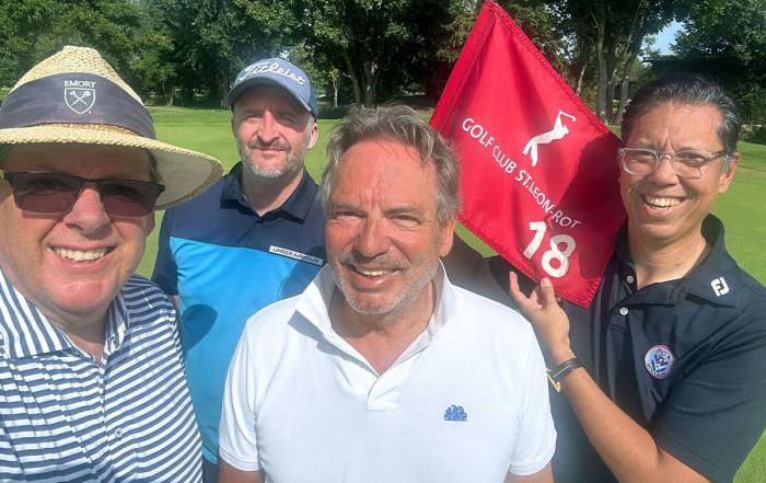 Gemeinsame Golf-Runde mit IBM